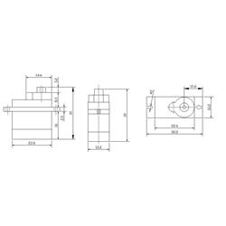 DFRobot Módulo Micro Servo 360 grados Micro Servo