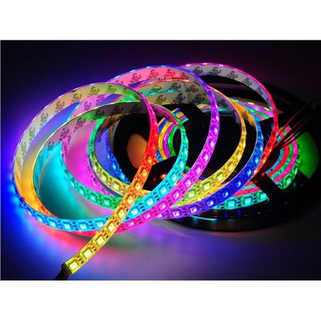 BTF-Lighting Tira leds NeoPixel WS2812B 5 Metros / 60 Leds / Protección IP67