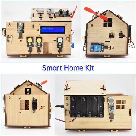 Keyestudio Kit Smart Home para Arduino con placa Keyestudio PLUS