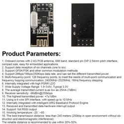 Keyestudio Módulo inalámbrico NRF24L01 2,4Ghz