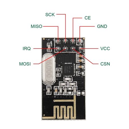 Keyestudio Módulo inalámbrico NRF24L01 2,4Ghz