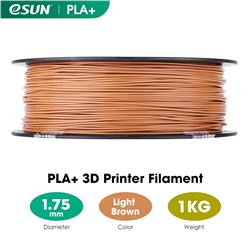 eSUN Filamento 3D PLA+ 1.75mm 1Kg MARRÓN CLARO 2