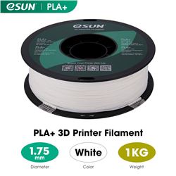 eSUN Filamento 3D PLA+ 1.75mm 1Kg BLANCO 2
