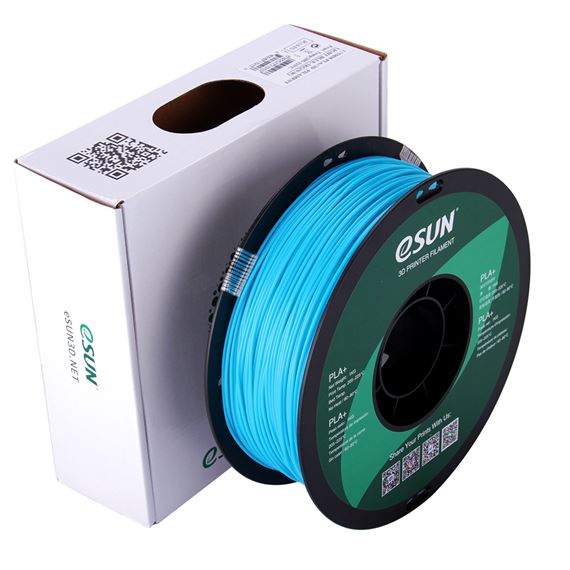 eSUN Filamento 3D PLA+ 1.75mm 1Kg AZUL CLARO