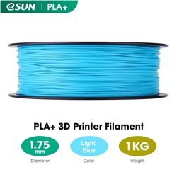 eSUN Filamento 3D PLA+ 1.75mm 1Kg AZUL CLARO 2