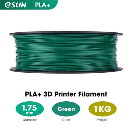 eSUN Filamento 3D PLA+ 1.75mm 1Kg VERDE