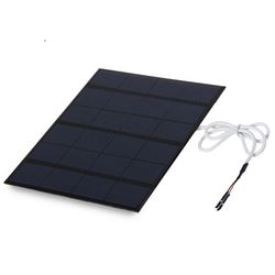 Placa Solar con cable Dupont 6V 3.5W 580mA