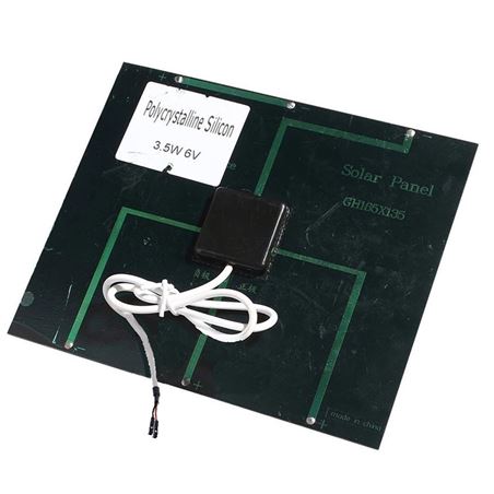 Placa Solar con cable Dupont 6V 3.5W 580mA