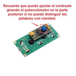 Keyestudio Pantalla LCD 1602 I2C