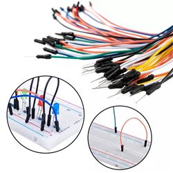 Keyestudio Conjunto de cables para protoboard (3 packs de 65 unidades)