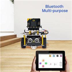 Keyestudio Kit Mini Smart Turtle Robot Car para micro:bit (no incluida)