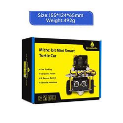 Keyestudio Kit Mini Smart Turtle Robot Car para micro:bit (no incluida)