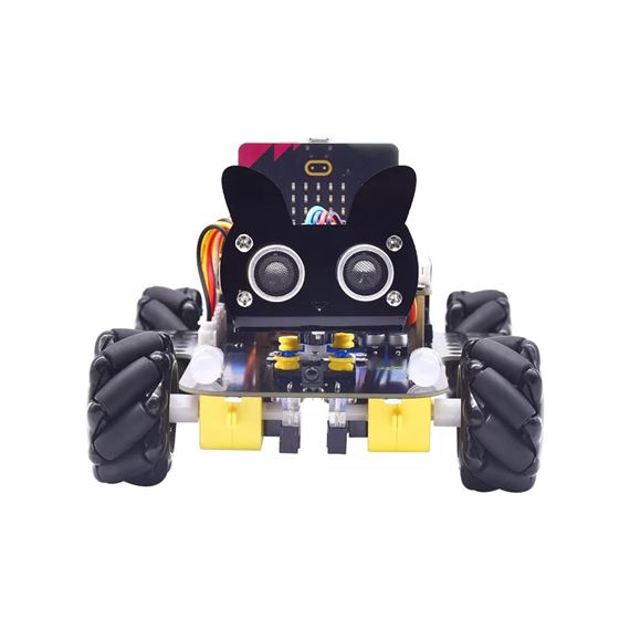 Keyestudio 4WD Mecanum Wheel Robot Car Kit para micro:bit (no incluida)