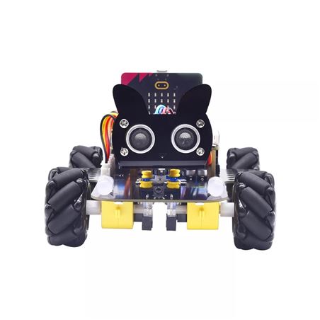 Keyestudio 4WD Mecanum Wheel Robot Car Kit para micro:bit (no incluida)