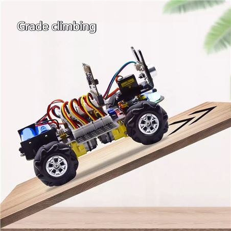 Keyestudio 4WD Mecanum Wheel Robot Car Kit para micro:bit (no incluida)