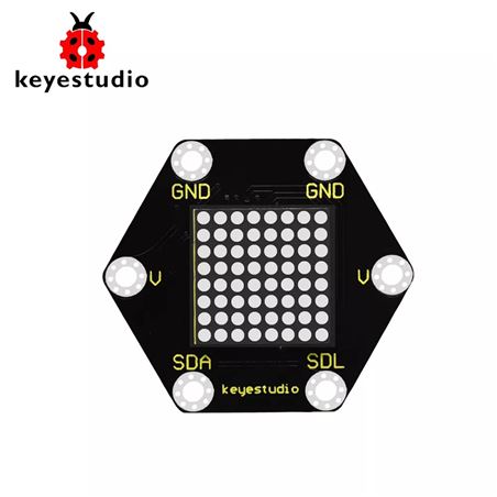Keyestudio Matriz de LED 8x8 I2C para la micro:bit