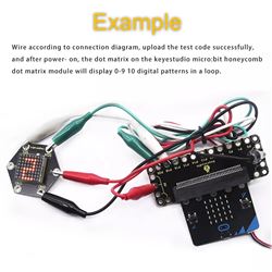 Keyestudio Matriz de LED 8x8 I2C para la micro:bit