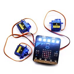 Keyestudio Shield para controlar Servos con portapilas incluido para micro:bit