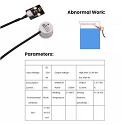 Keyestudio Sensor de nivel de agua sin contacto