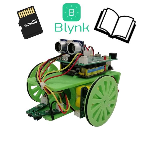 Kit 3DBot IoT ESP32 STEAMakers - Arduinoblocks - Blynk - Bachillerato