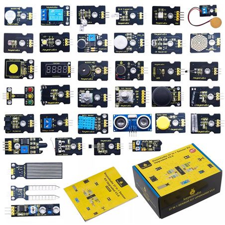 Keyestudio Kit de sensores 37 en 1 V3.0 para Arduino