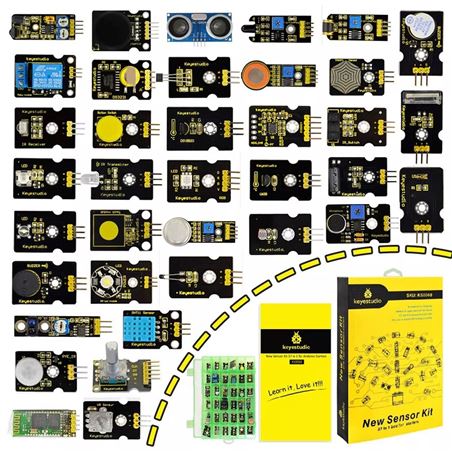 Keyestudio Kit de sensores 37 en 1 para Arduino