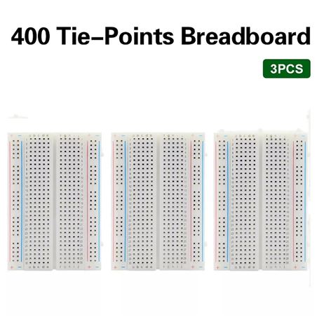 Keyestudio Protoboard 400 Puntos (3 unidades)