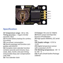 Keyestudio Módulo de reloj DS3231