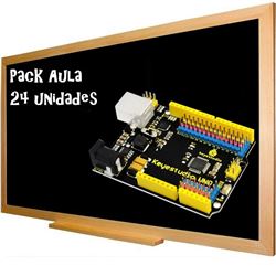 Placa Keyestudio UNO con conector de 3 pines basada en Arduino - Pack de 24 unidades para el Aula
