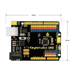 Placa Keyestudio UNO con conector de 3 pines basada en Arduino - Pack de 24 unidades para el Aula