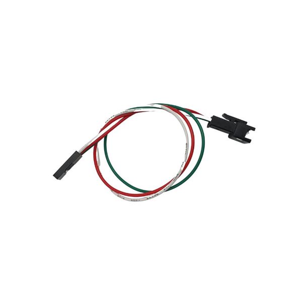 Cable de conexión para tiras NeoPixel a placas tipo Arduino o ESP32 (Con conectores Negro-Negro)