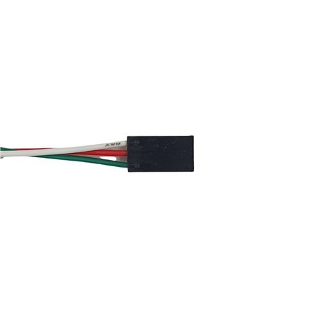 Cable de conexión para tiras NeoPixel a placas tipo Arduino o ESP32 (Con conectores Negro-Negro)