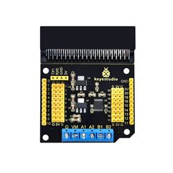 Keyestudio Shield con driver o controlador de motores DRV8833 para micro:bit 2