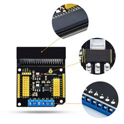 Keyestudio Shield con driver o controlador de motores DRV8833 para micro:bit