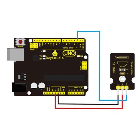 Keyestudio Sensor de temperatura DS18B20