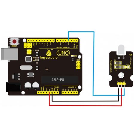 Keyestudio Transmisor de IR o infrarrojos digital