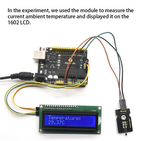 Keyestudio Sensor de temperatura analógico