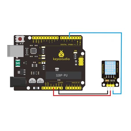 Keyestudio Sensor de temperatura y humedad DHT11