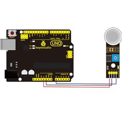 Keyestudio Sensor analógico de gas hidrógeno MQ-8