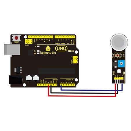 Keyestudio Sensor de calidad del aire MQ135