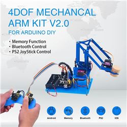 Keyestudio Kit brazo robótico 4DF con Joystick de control
