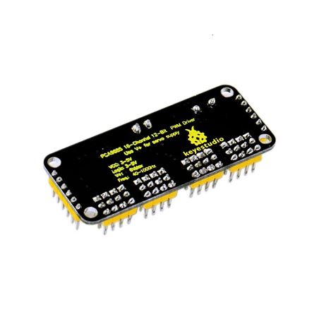 Keyestudio Controlador PWM de 16 canales 12-bit o para controlar 16 servo