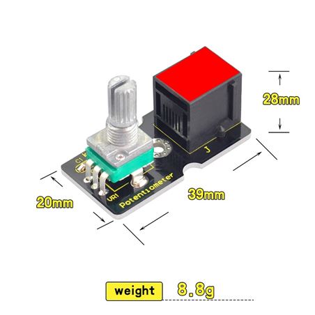 Keyestudio EASY Plug Sensor de rotación analógica