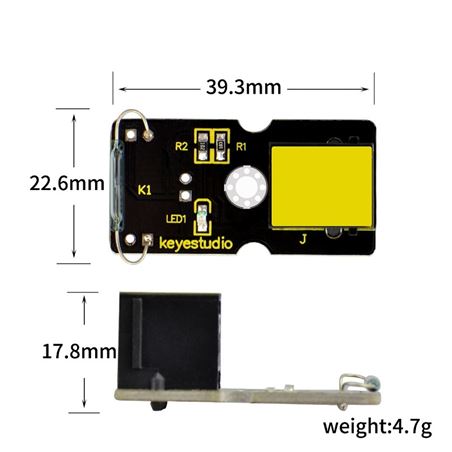 Keyestudio EASY Plug Sensor de láminas (Reed Switch)