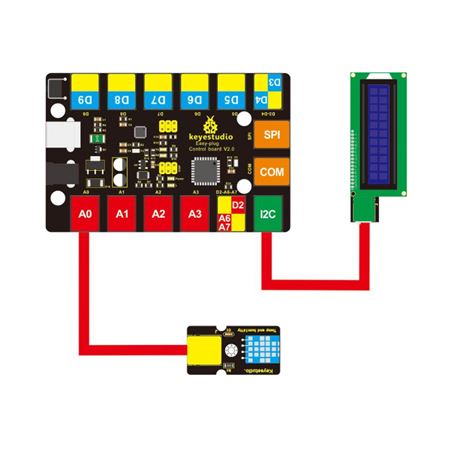 Keyestudio EASY Plug Sensor de temperatura y humedad DHT11