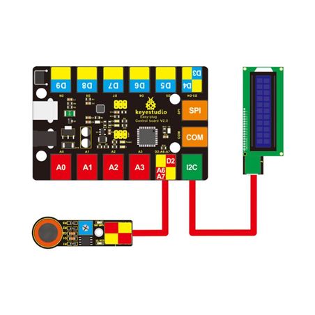 Keyestudio EASY Plug Sensor analógico de alcohol MQ-3