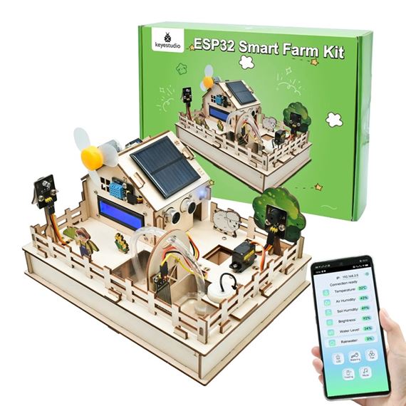 Keyestudio Kit Smart Farm para Arduino con placa ESP32 STEAMakers