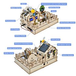 Keyestudio Kit Smart Farm para Arduino con placa ESP32 STEAMakers