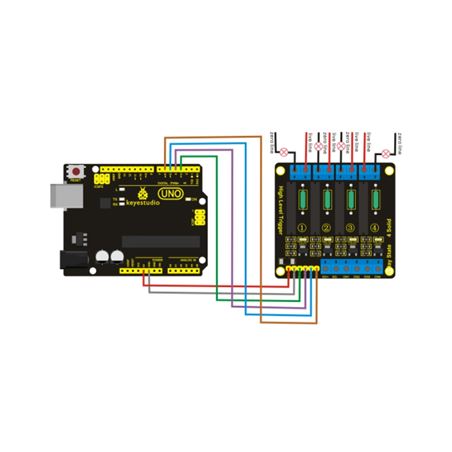 Keyestudio Módulo relé de estado sólido de cuatro canales