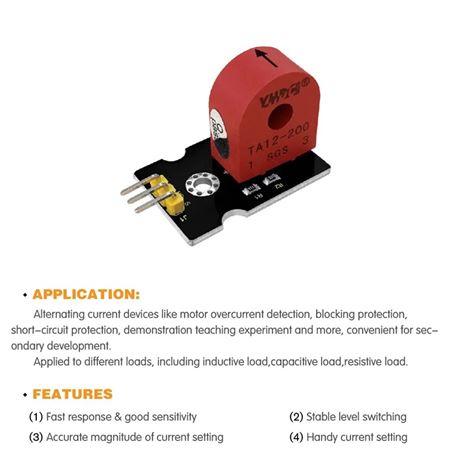 Keyestudio Sensor de detección de corriente